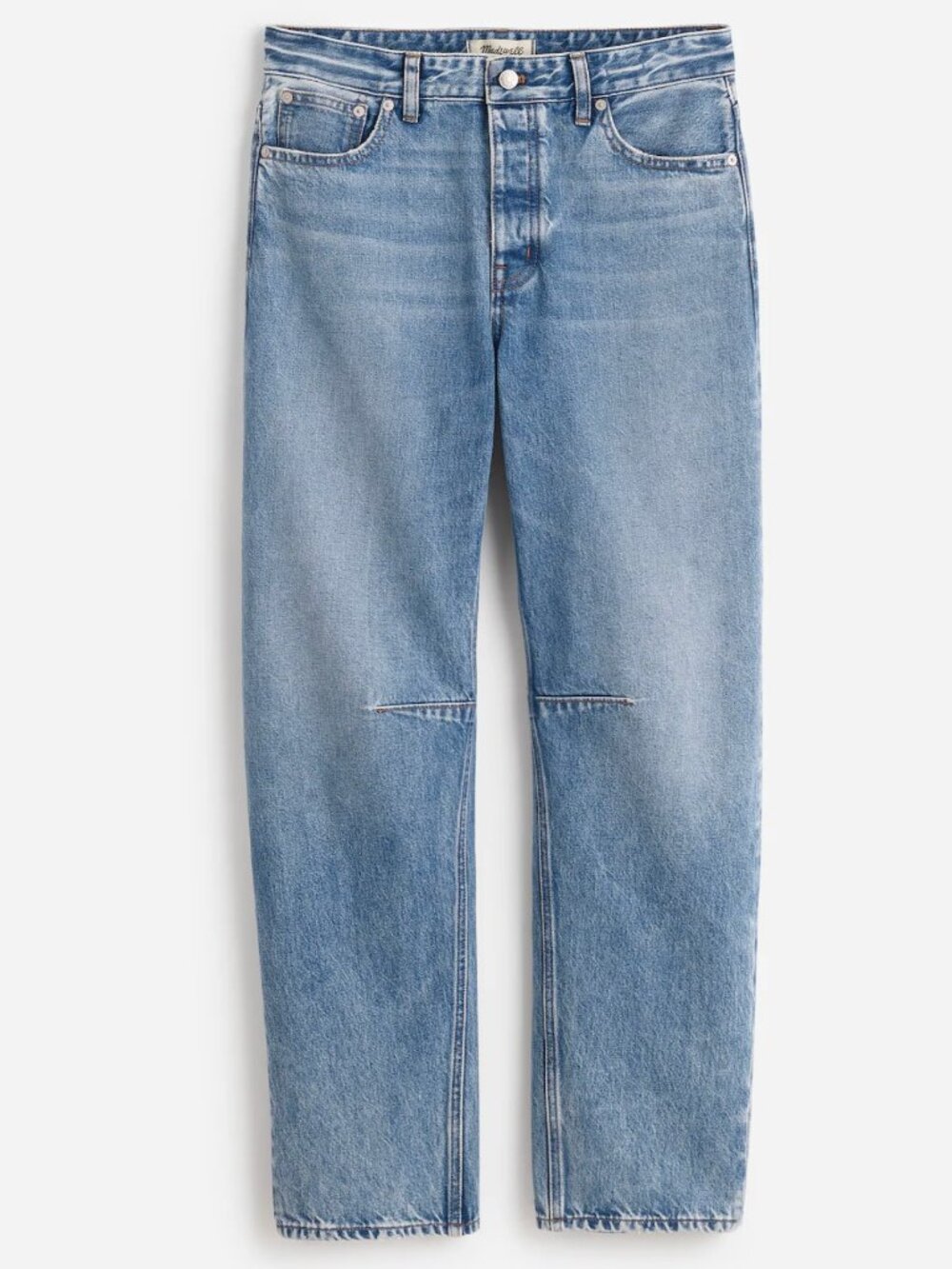 Madewell The Darted Barrel-Leg Jean